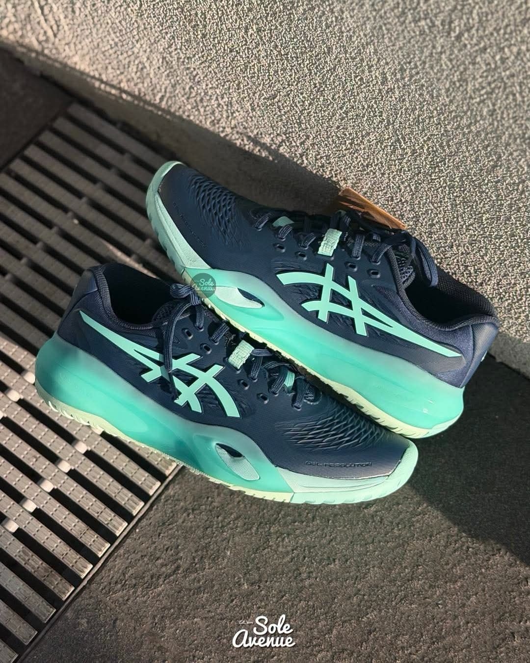 赛场实力派💙Asics Gel‑Resolution，专业网球实战战靴