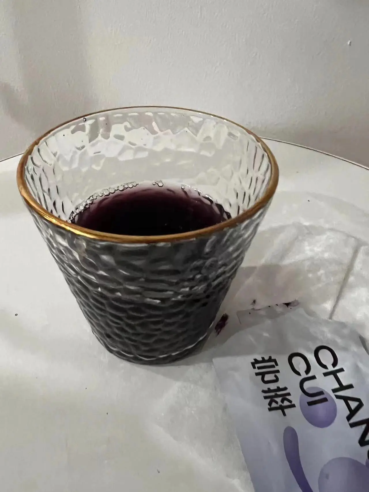 尝萃黑枸杞原浆,30ml独立小袋,满满花青素,直接喝很方便