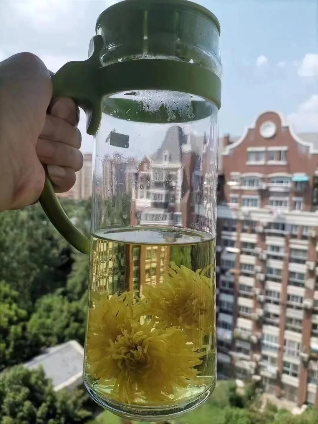 大朵金丝皇菊菊花茶,汤色金黄,独立罐装耐泡,办公室居家冲泡花茶