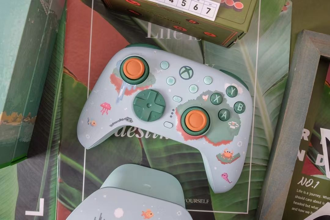 谁懂啊!这手柄的颜值直接戳中我的审美点