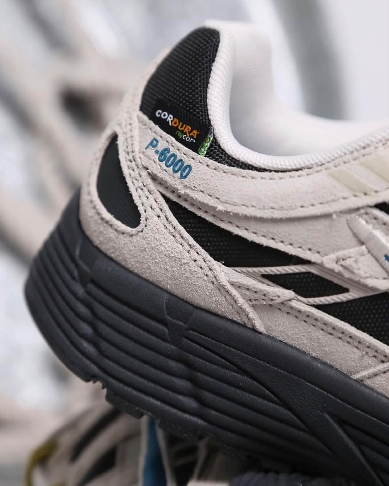 Nike P‑6000 PRM Cordura 米黑蓝 低帮复古老爹跑鞋
