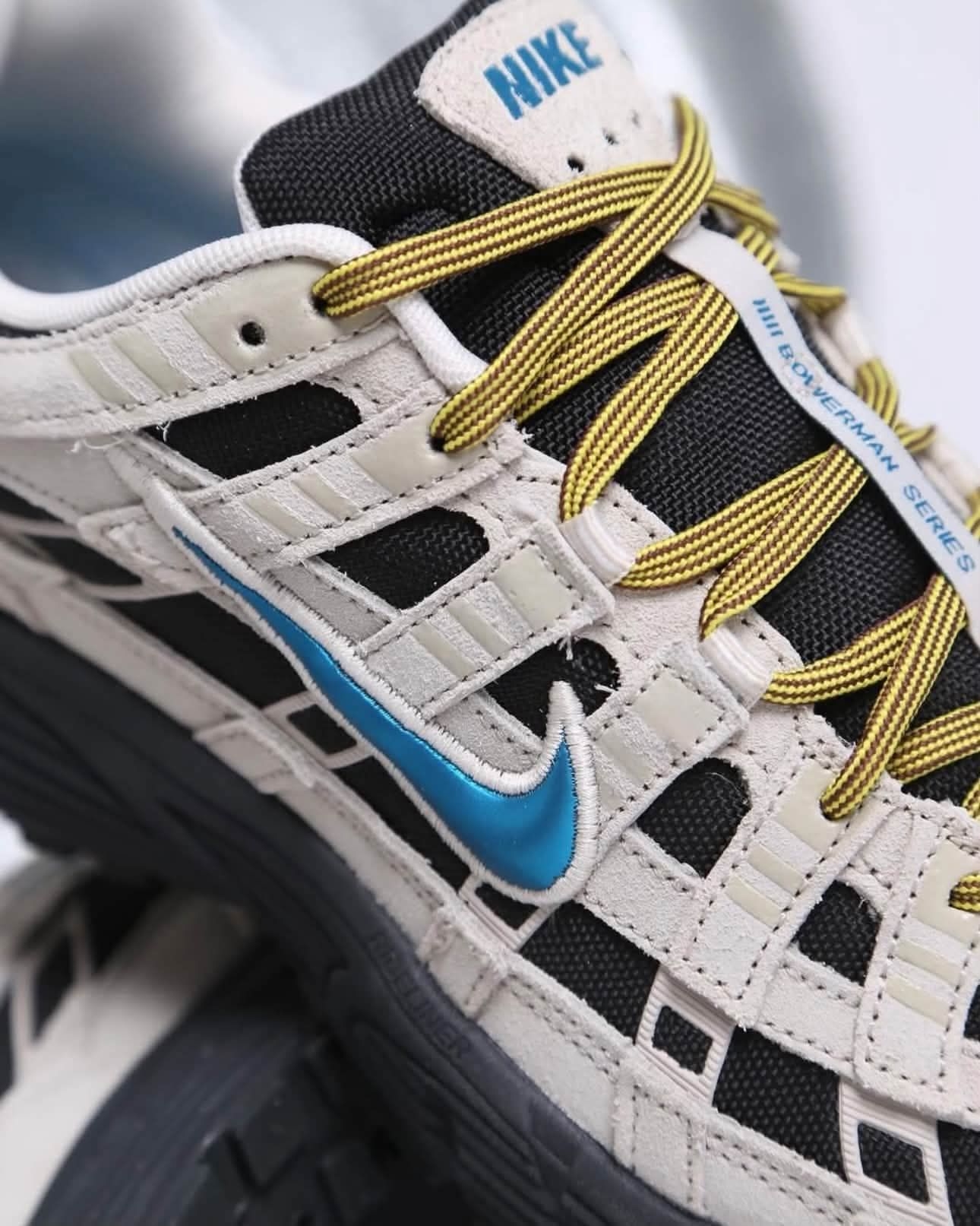 Nike P‑6000 PRM Cordura 米黑蓝 低帮复古老爹跑鞋