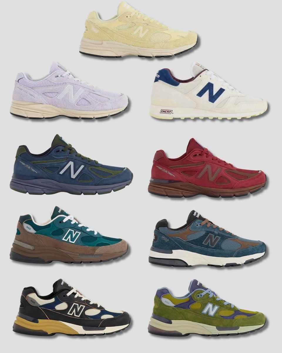 New Balance 美产合集|99 系列复古美学盛宴