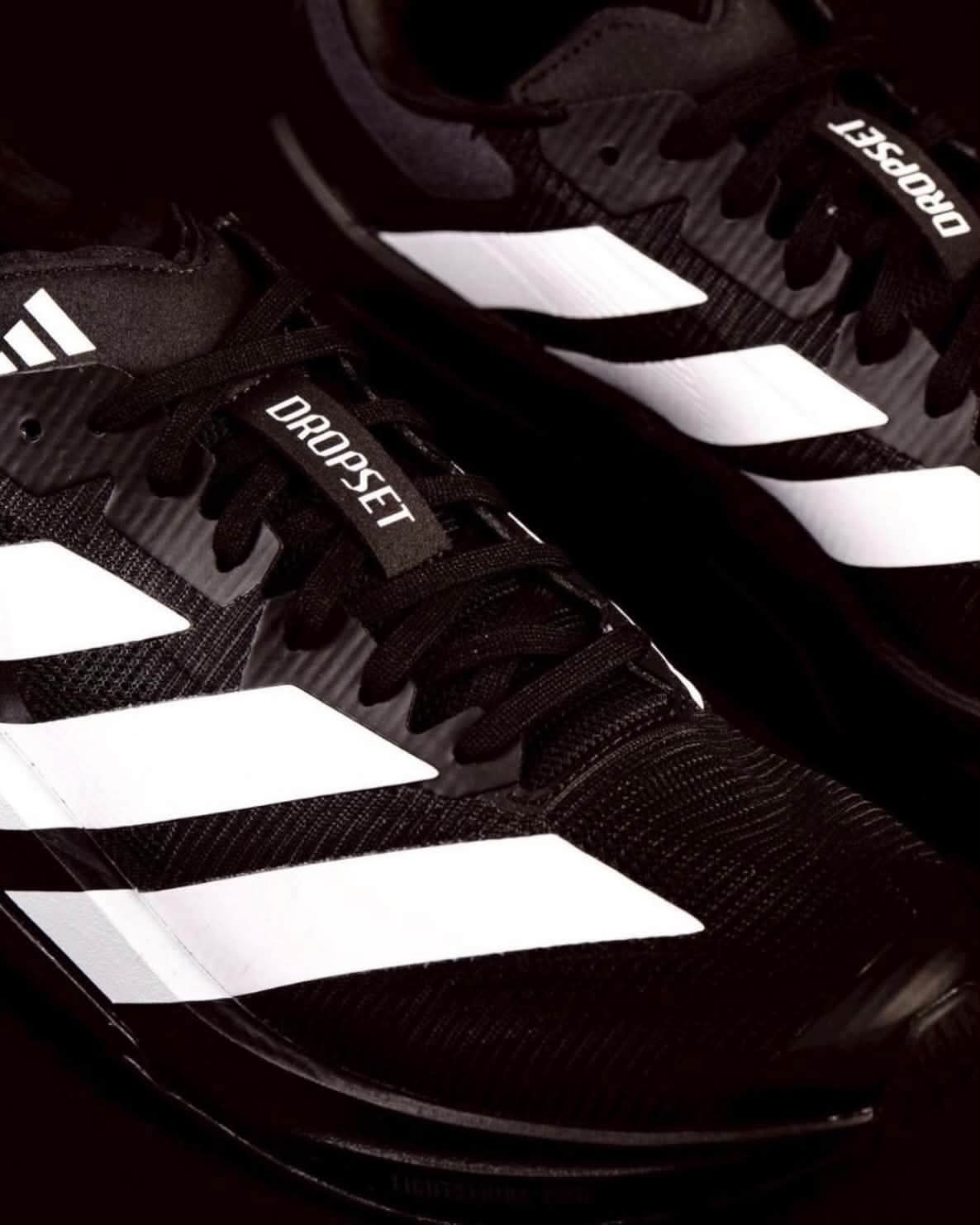 Adidas Adizero DropSet 黑白 全能综合训练鞋