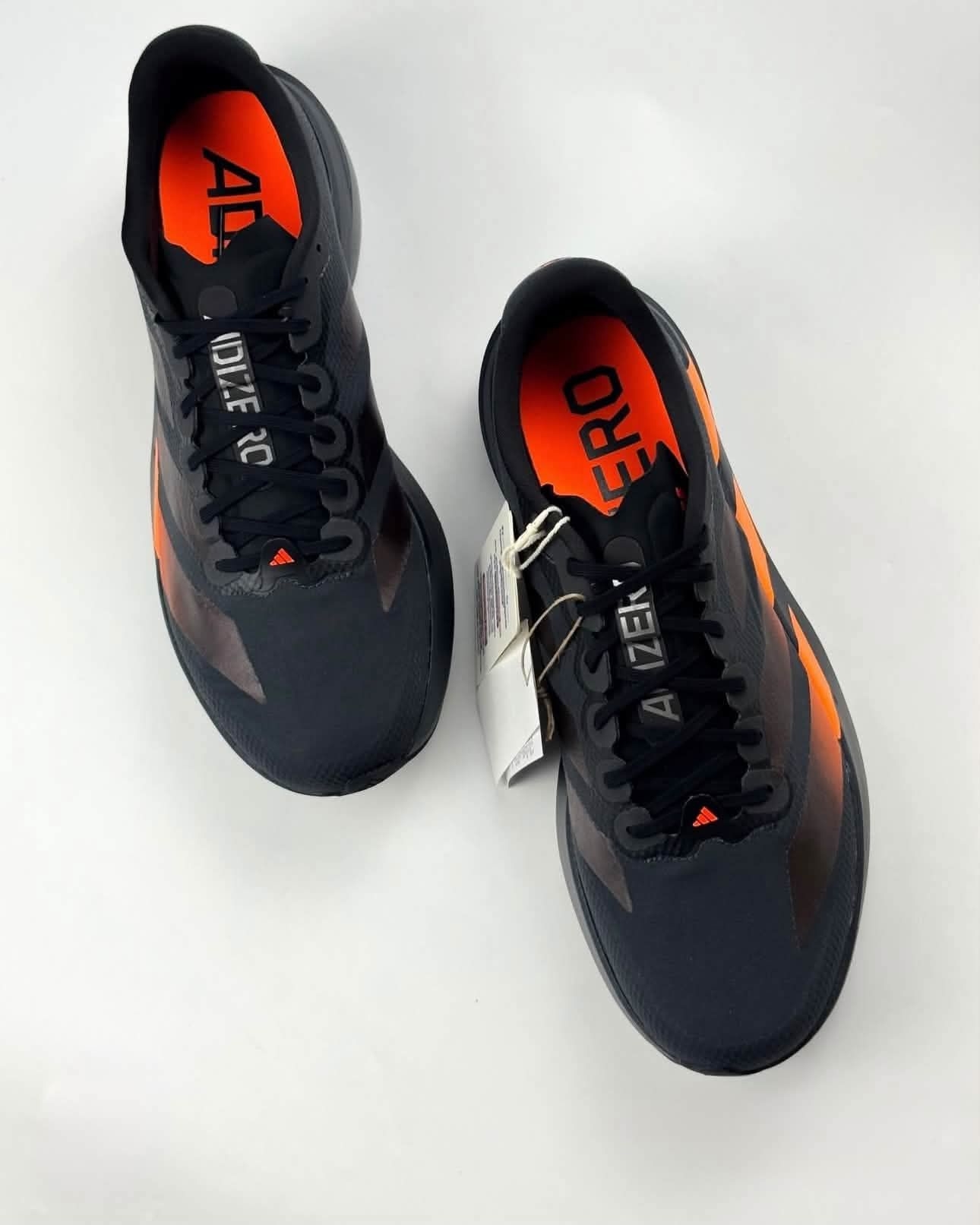Adidas Adizero EVO SL 黑橙 碳板竞速跑鞋