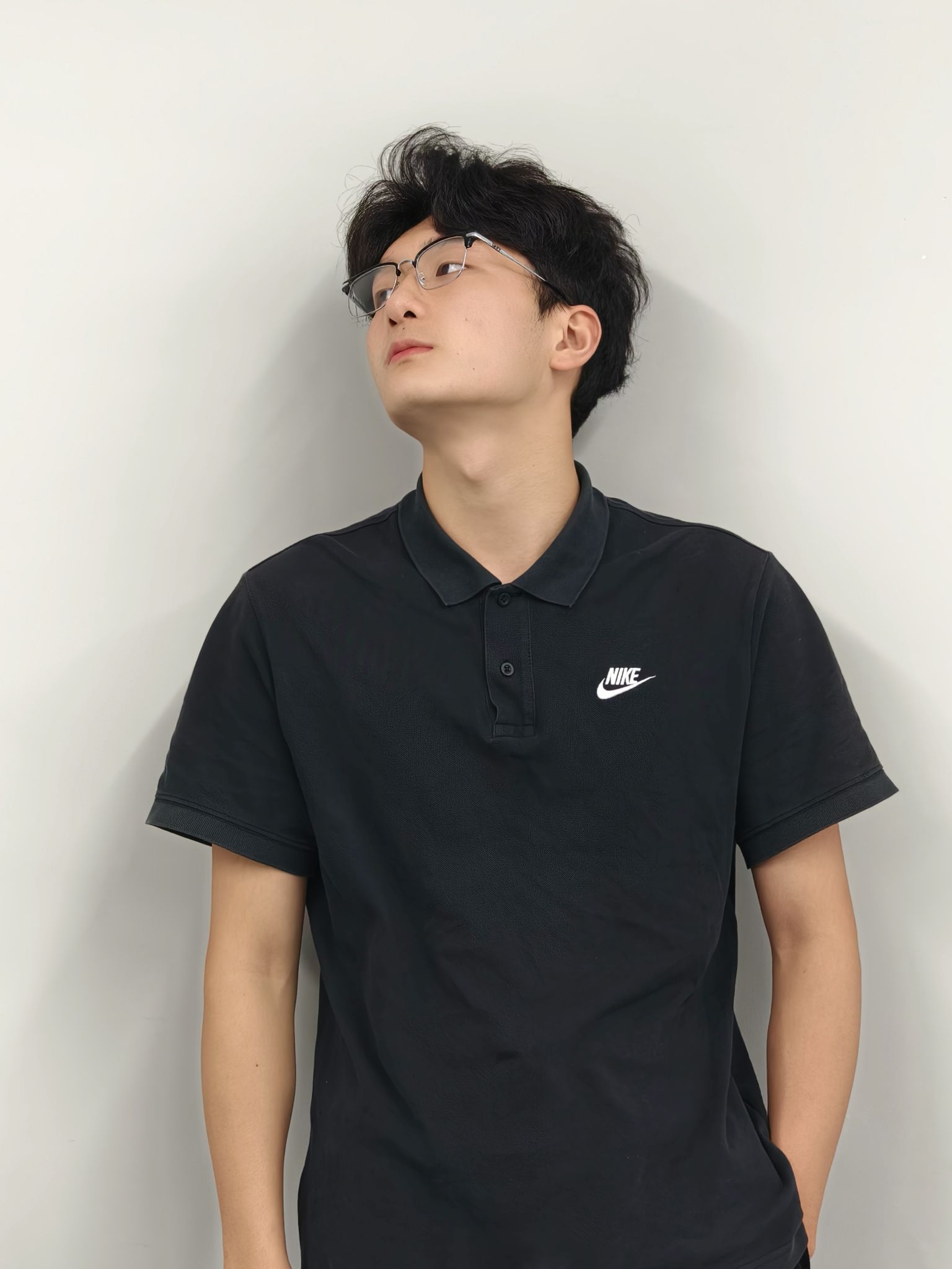 Nike黑Polo真的出片