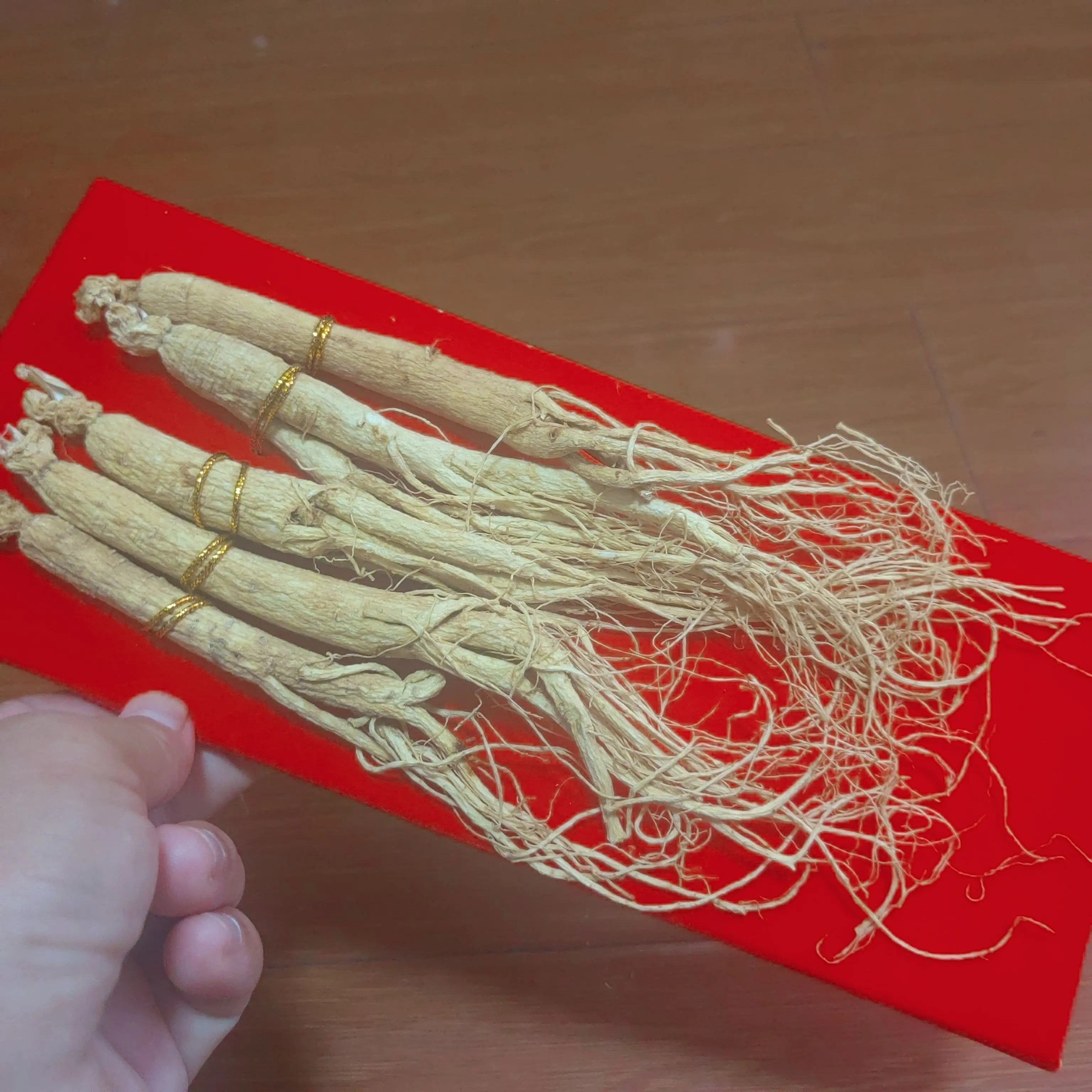 经常疲惫气虚的看过来!长白山整支生晒参煲汤泡酒滋补佳品