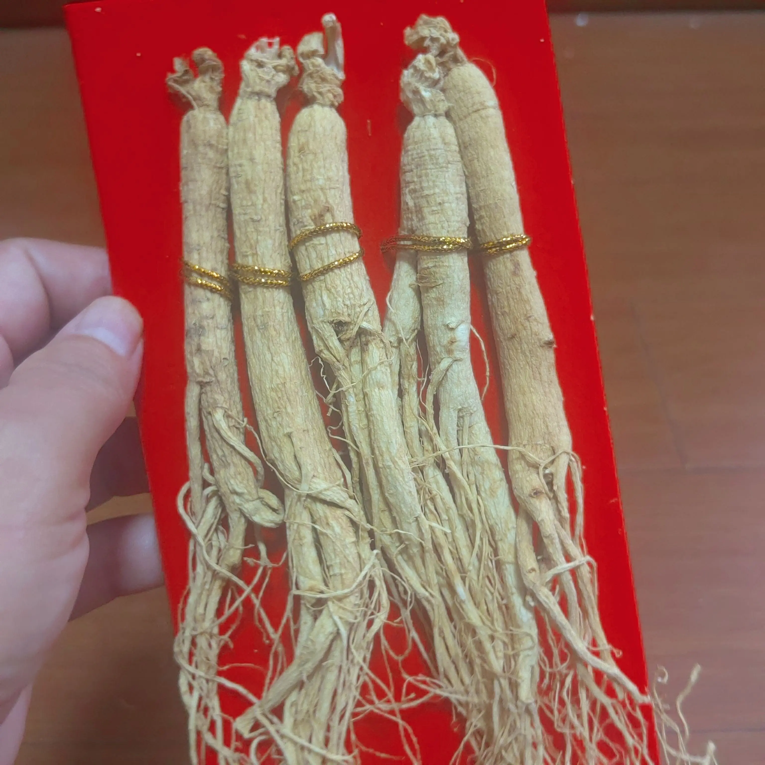 经常疲惫气虚的看过来!长白山整支生晒参煲汤泡酒滋补佳品