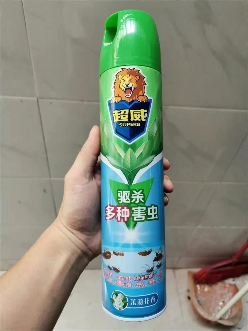 家里蟑螂蚊虫总除不干净!超威茉莉香喷雾,驱杀多种害虫