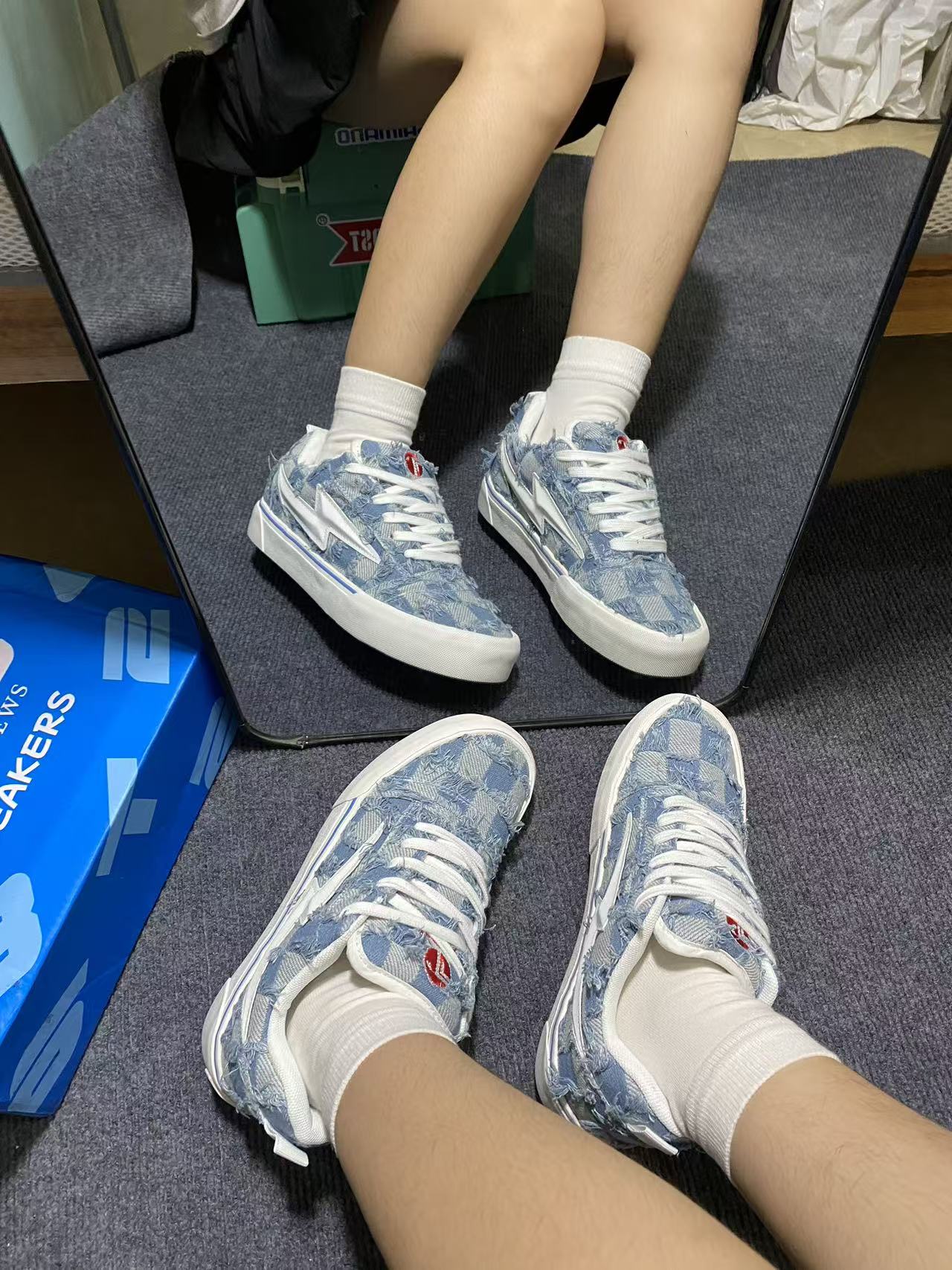 男生穿搭小心机✨T628复古板鞋,随便搭都好看