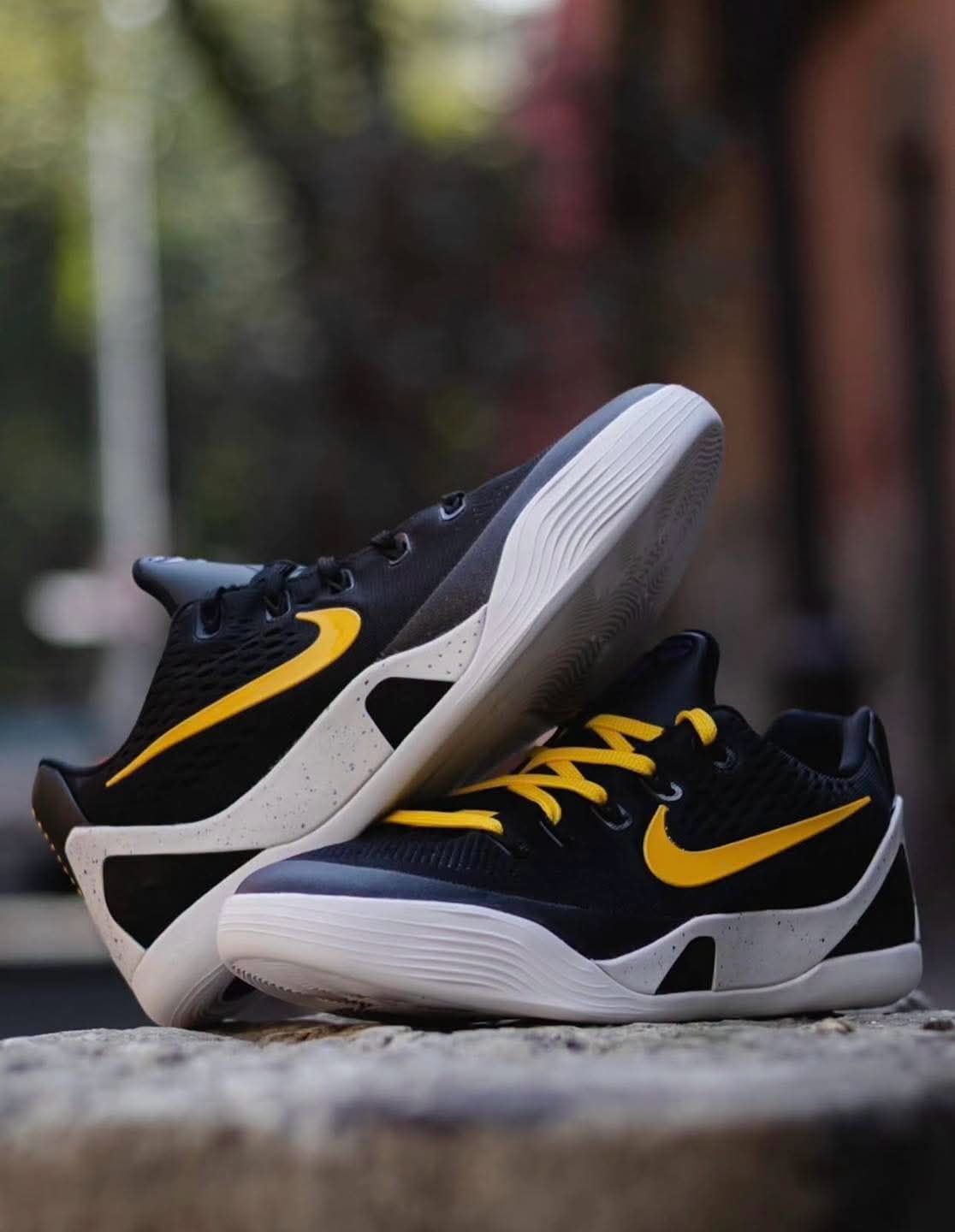 Kobe 9 Low Protro 黑金，湖人经典配色回归