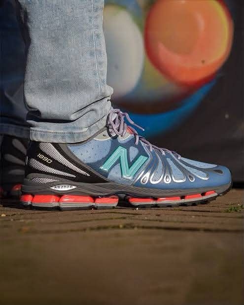 千禧复古 NB 1890，蓝橙撞色太有年代感