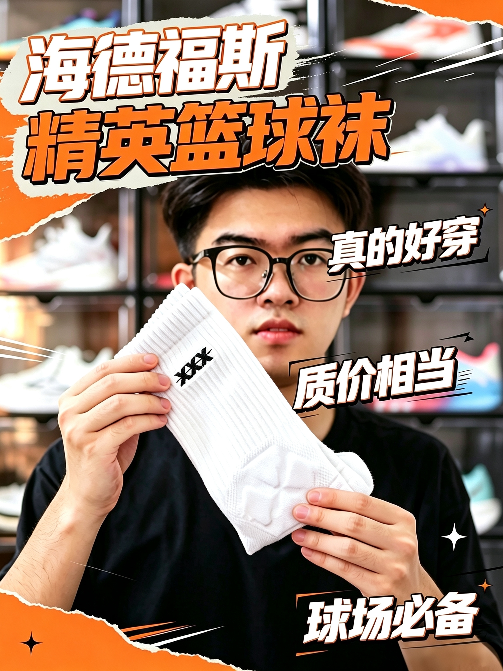 实战党必备的篮球袜❗真的是越穿越爽💥
