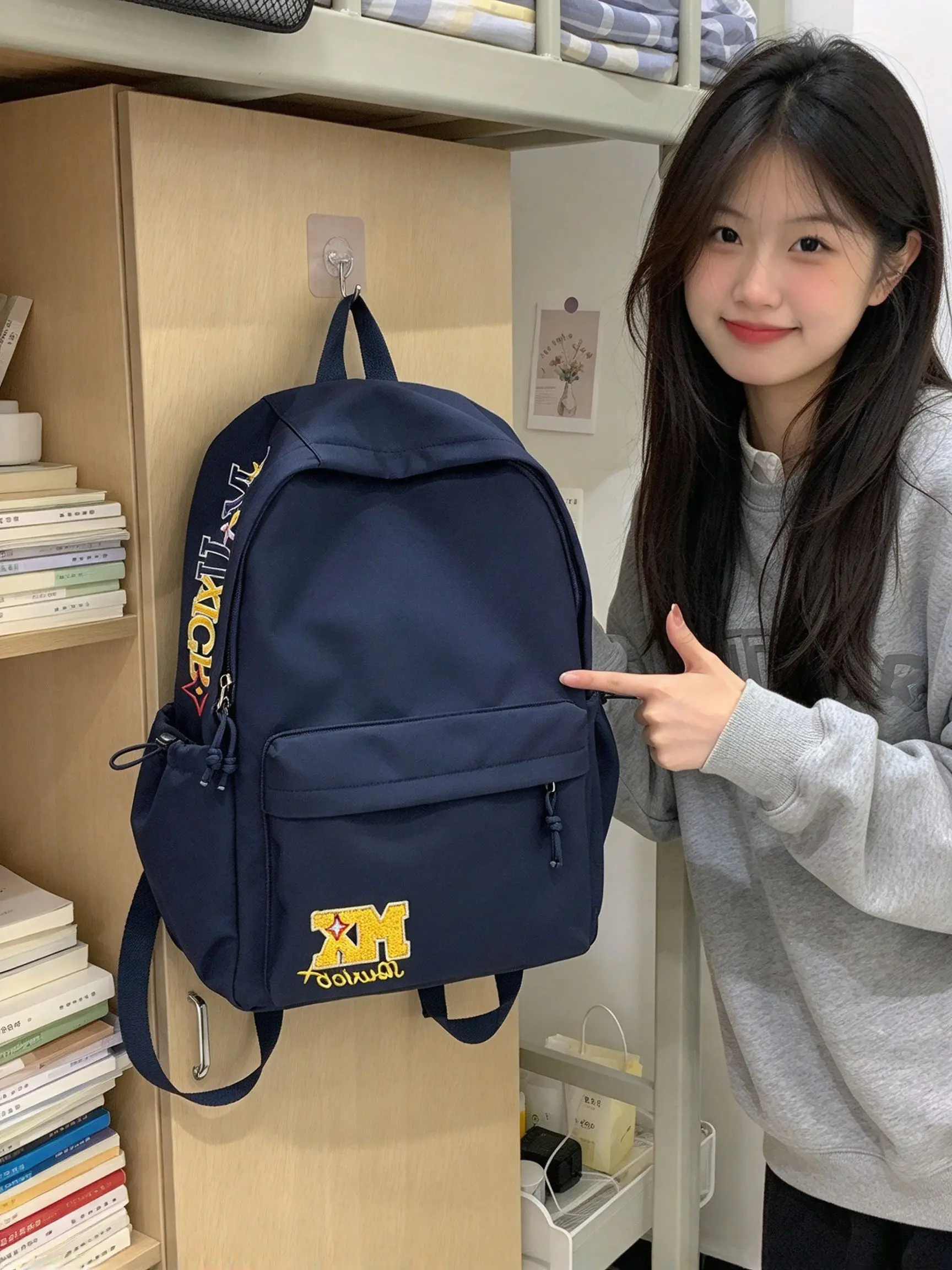 工装大容量!学生装书收纳实力派