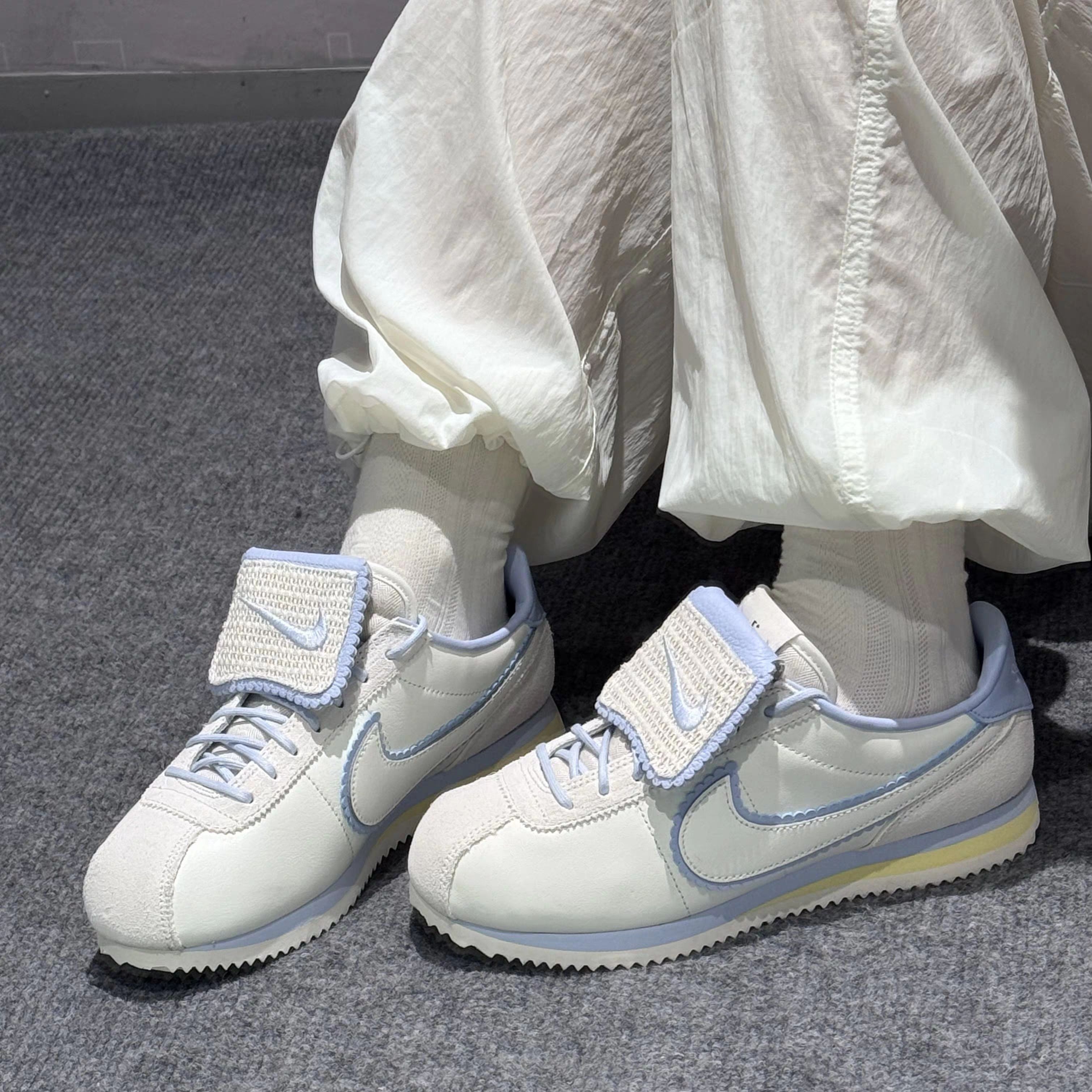 奶乎乎配色|Nike Cortez阿甘鞋,日常出街神器