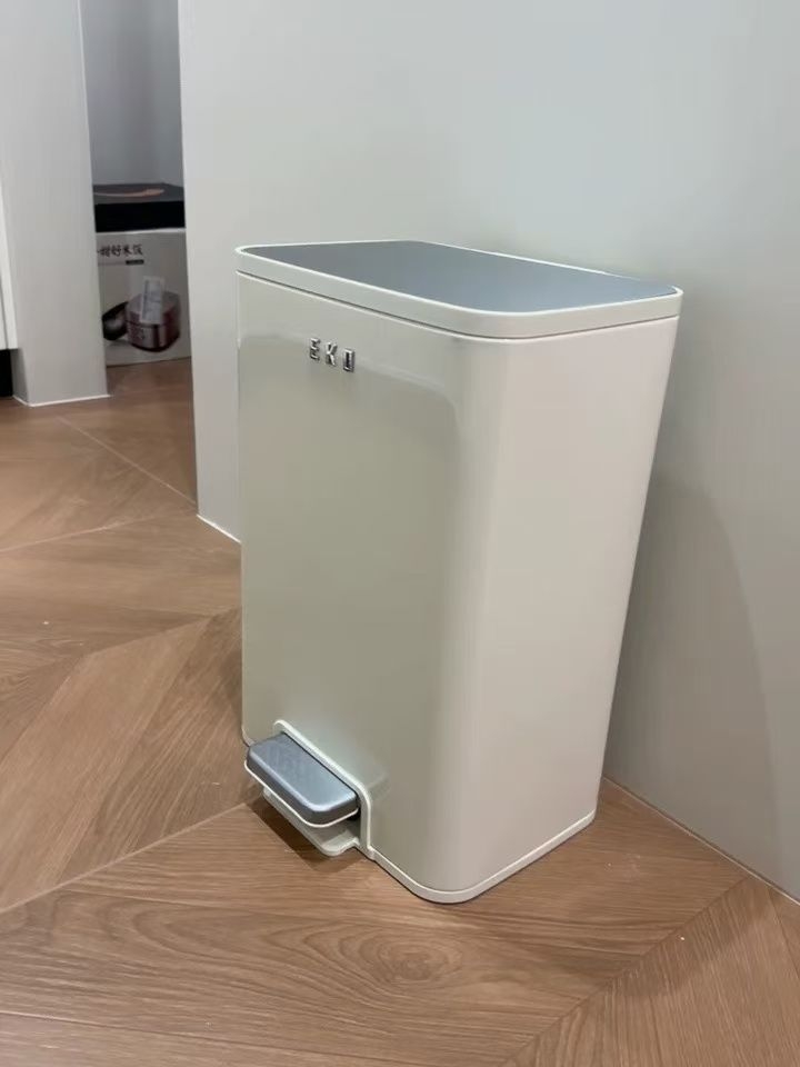 大容量脚踏带盖垃圾桶厨房客厅使用记