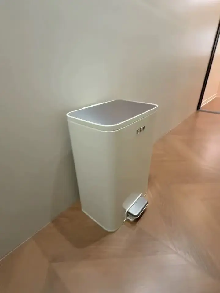 大容量脚踏带盖垃圾桶厨房客厅使用记