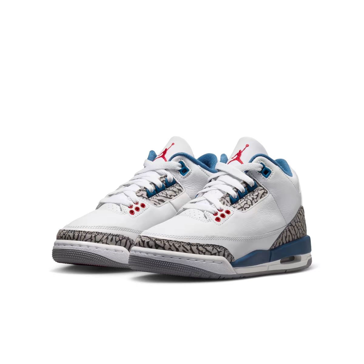  日常出街神鞋｜AJ3白蓝撞色，百搭不挑穿搭