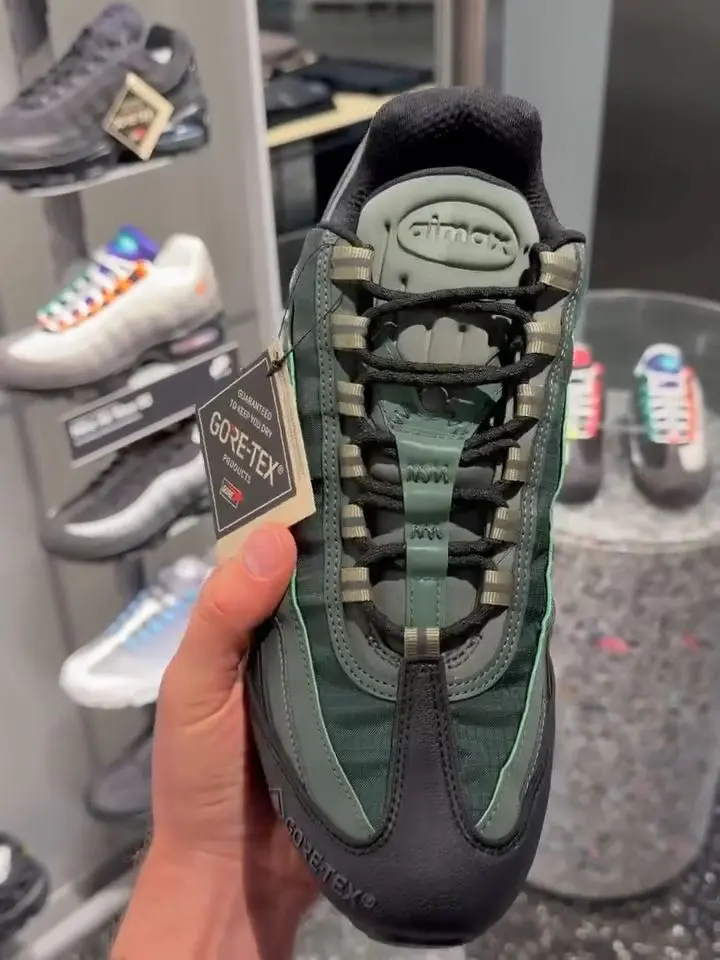 GORE‑TEX × Air Max 95 Olive 橄榄绿防水版本登场
