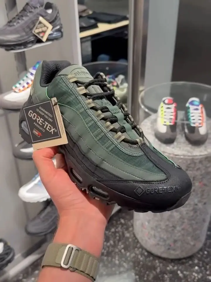 GORE‑TEX × Air Max 95 Olive 橄榄绿防水版本登场