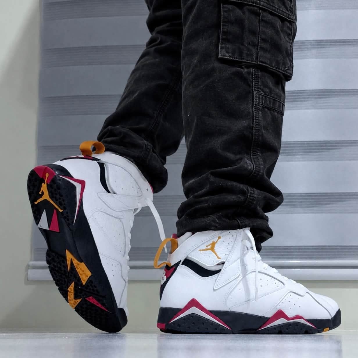 Air Jordan 7 红衣主教｜AJ7 Cardinal上脚细节解析