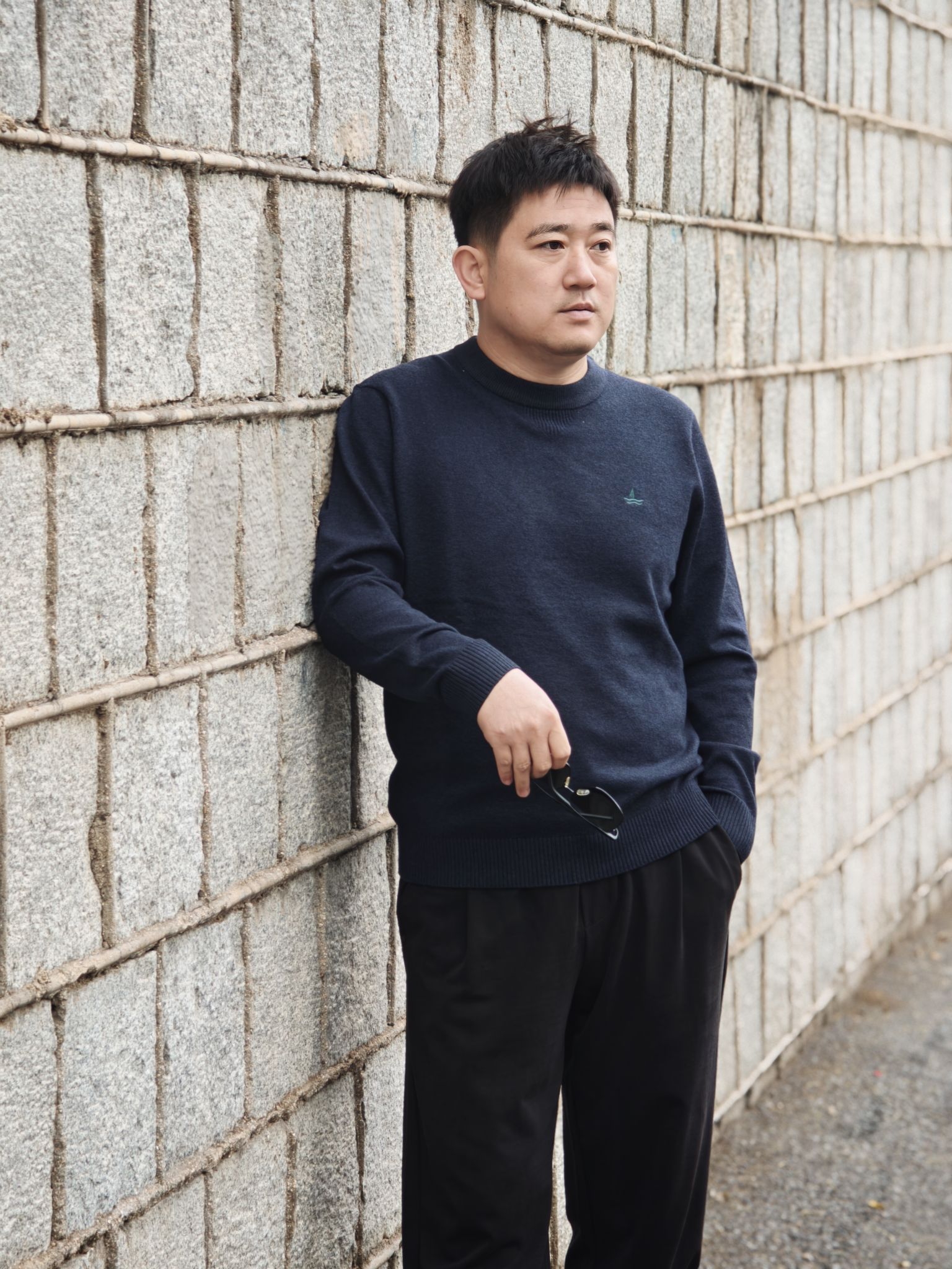秋冬打底推荐|小帆船净色圆领针织衫,软糯保暖又百搭