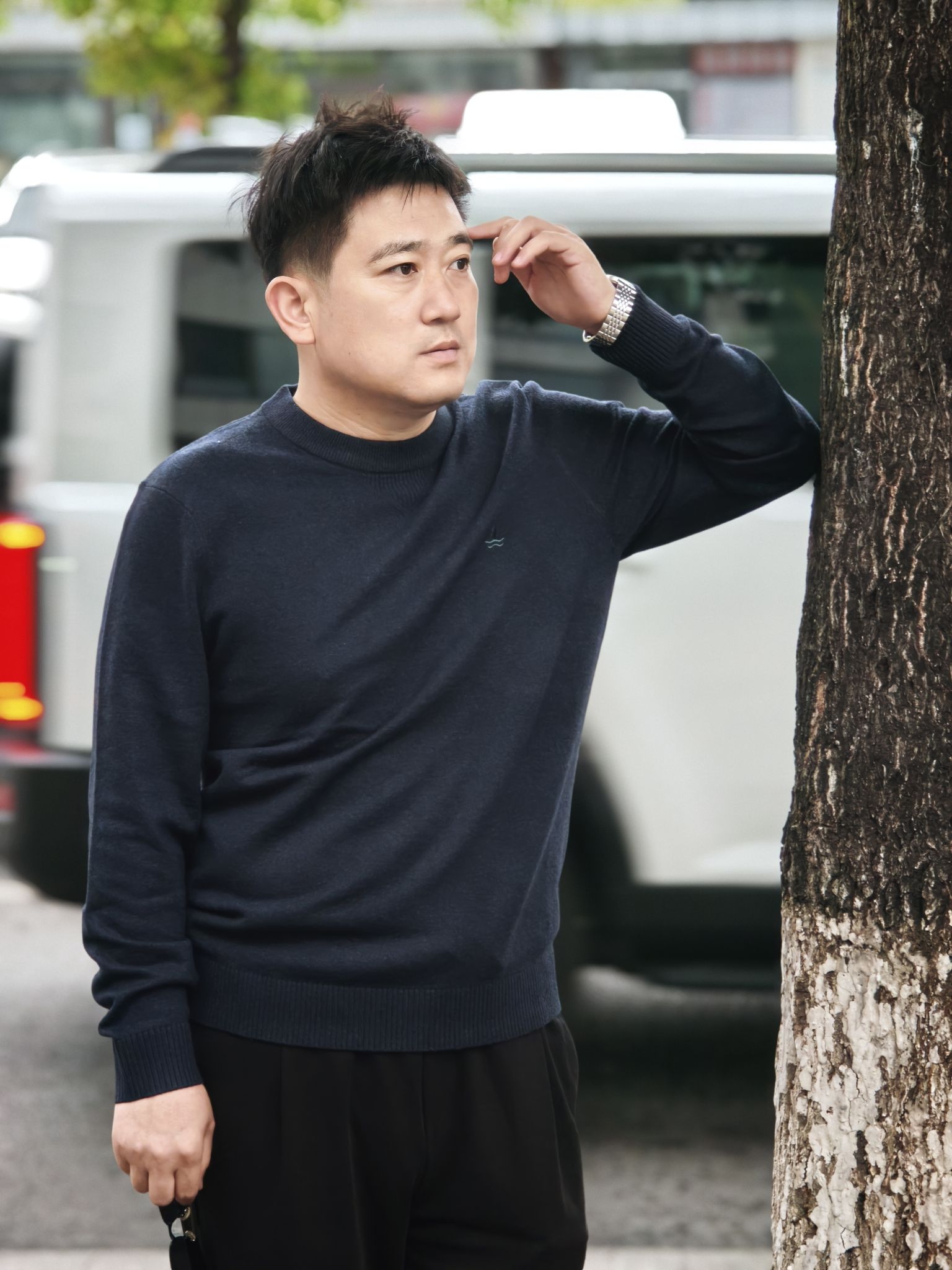 秋冬打底推荐|小帆船净色圆领针织衫,软糯保暖又百搭