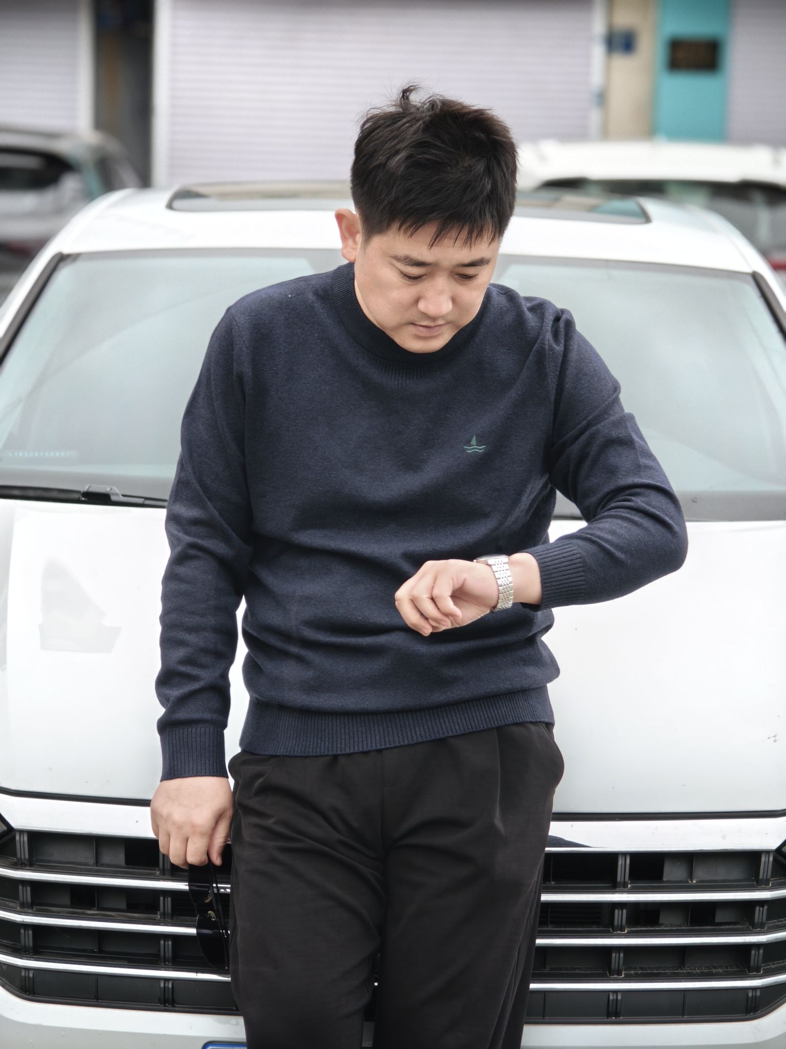 秋冬打底推荐|小帆船净色圆领针织衫,软糯保暖又百搭
