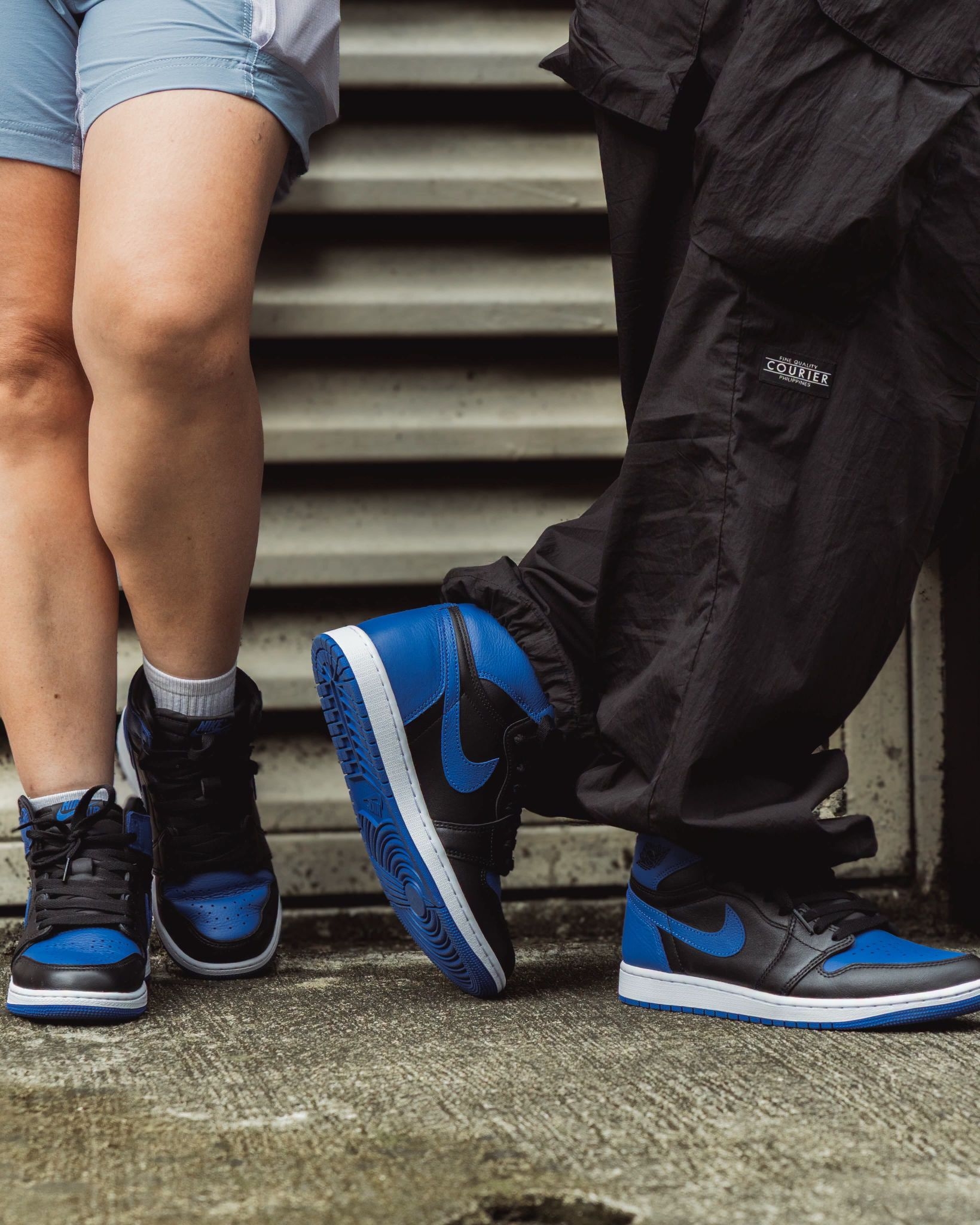 AJ1皇家蓝上脚实拍｜Air Jordan1 High OG Royal黑蓝解析