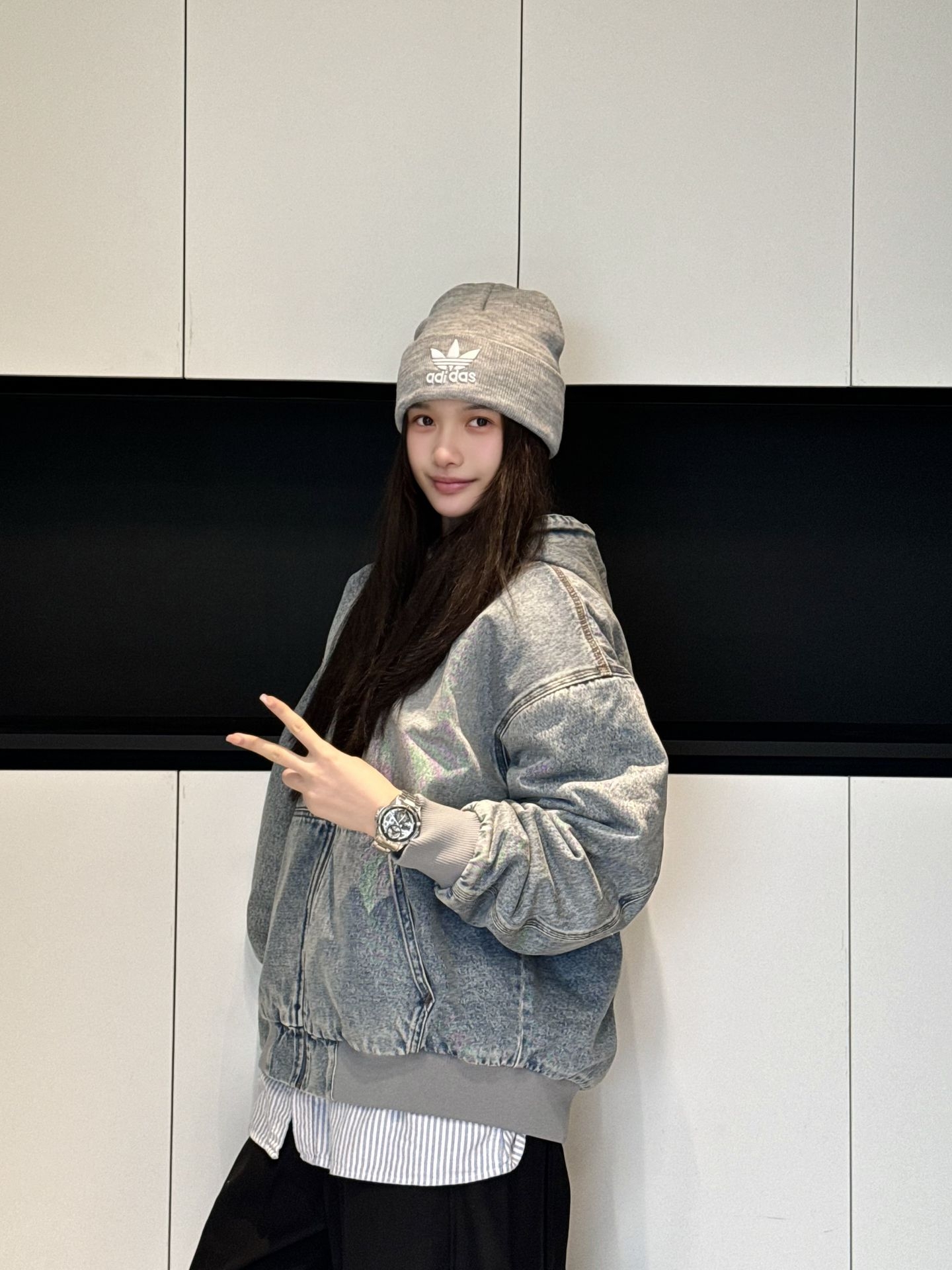 牛仔夹克✖️机械表搭配硬核帅气!!!