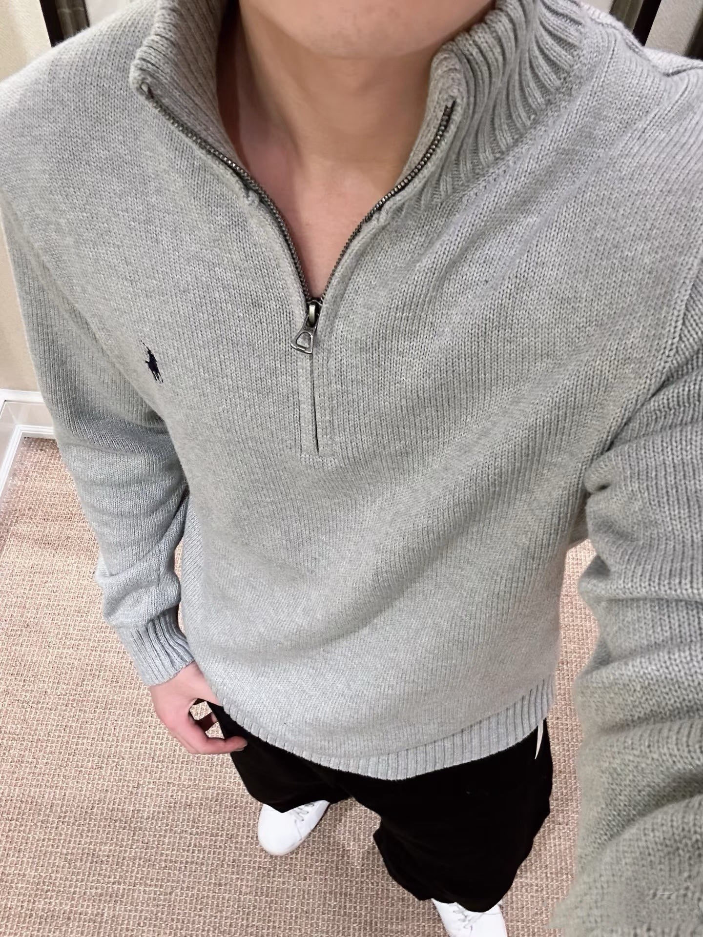 Ralph Lauren半拉链毛衣|老钱风秋冬神衫✨