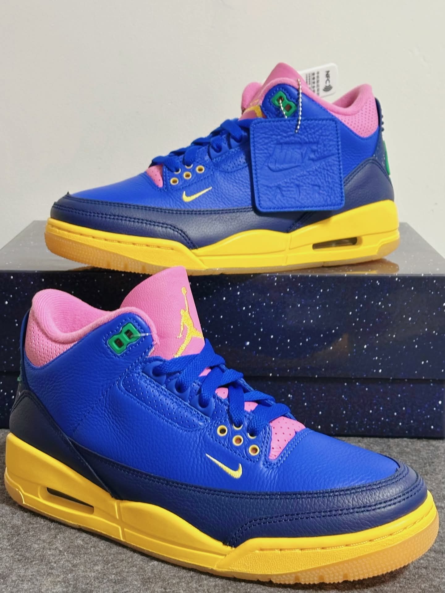 撞色美学｜AJ3 Retro Brazil巴西限定开箱赏析