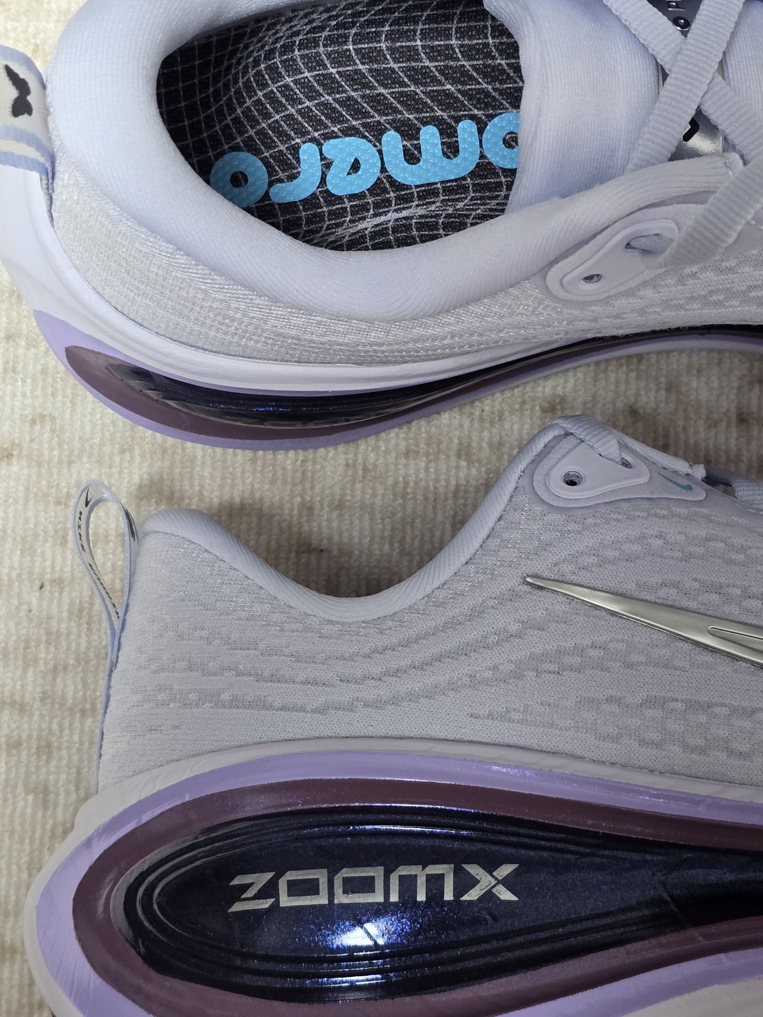 香芋紫Vomero Plus|ZoomX厚底缓震跑鞋 IQ1040-500