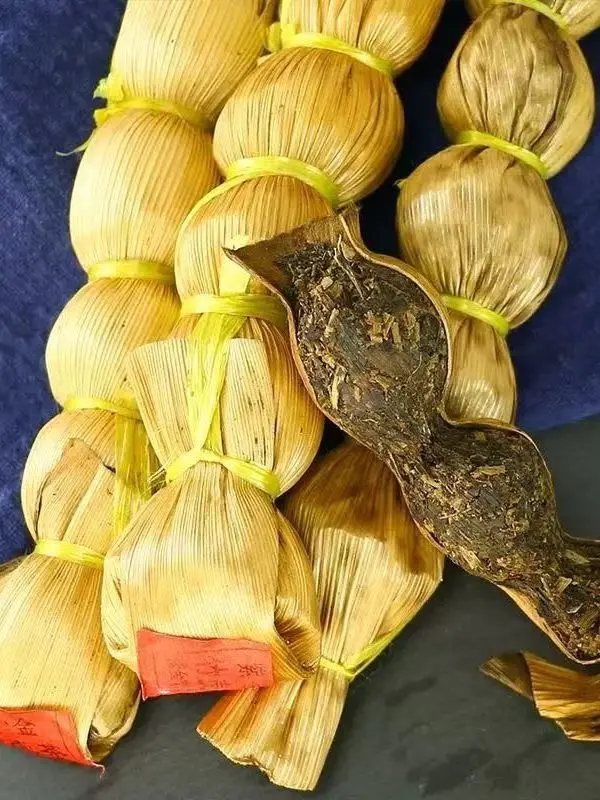 夏天凉茶紫金竹壳茶,二十四味金银花养生