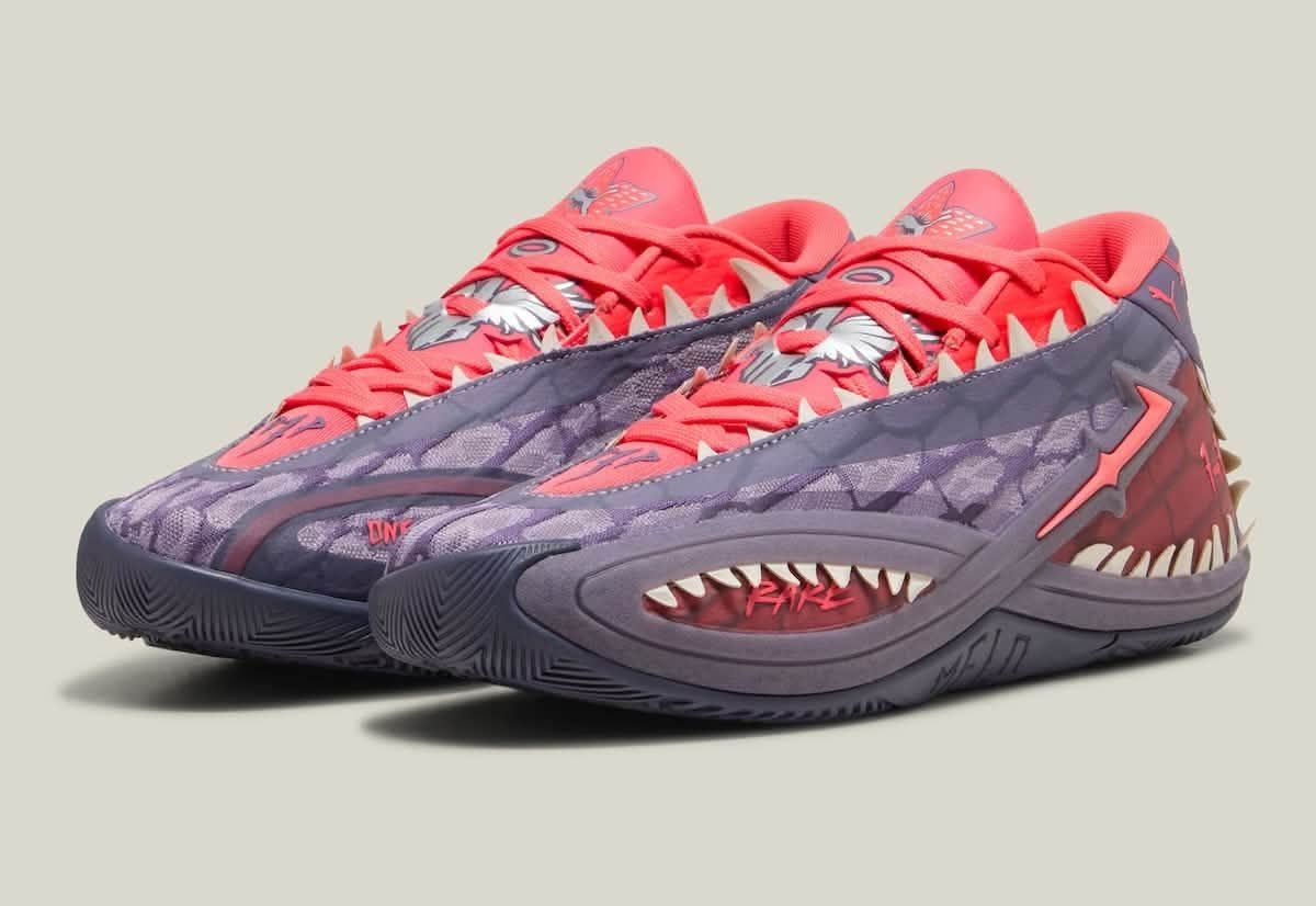 万圣节重磅联名 PUMA MB.06 拉梅洛鲍尔 怪奇物语限定套装
