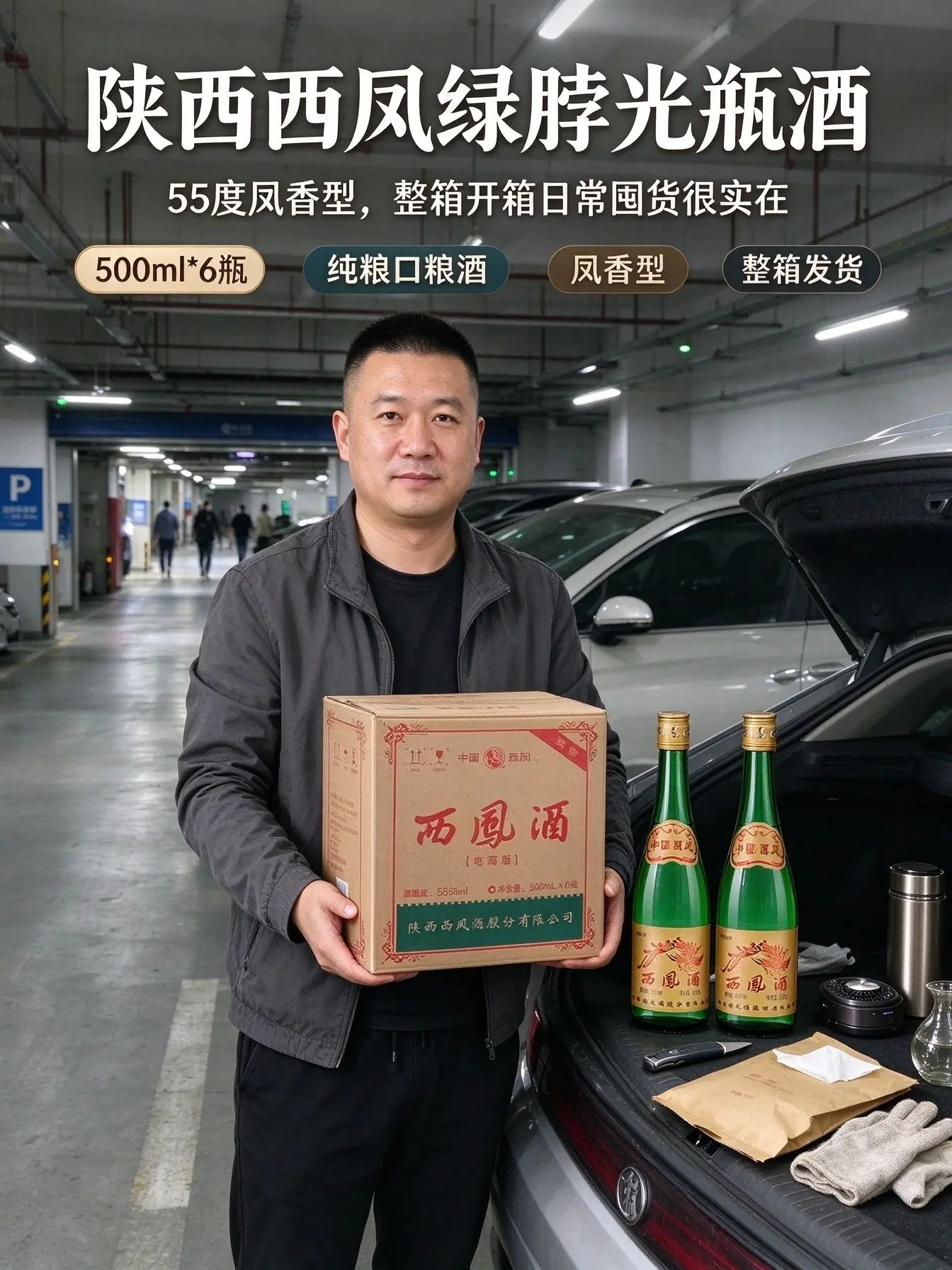 55度绿脖西凤,为什么老酒鬼都认这一口“冲”🔥