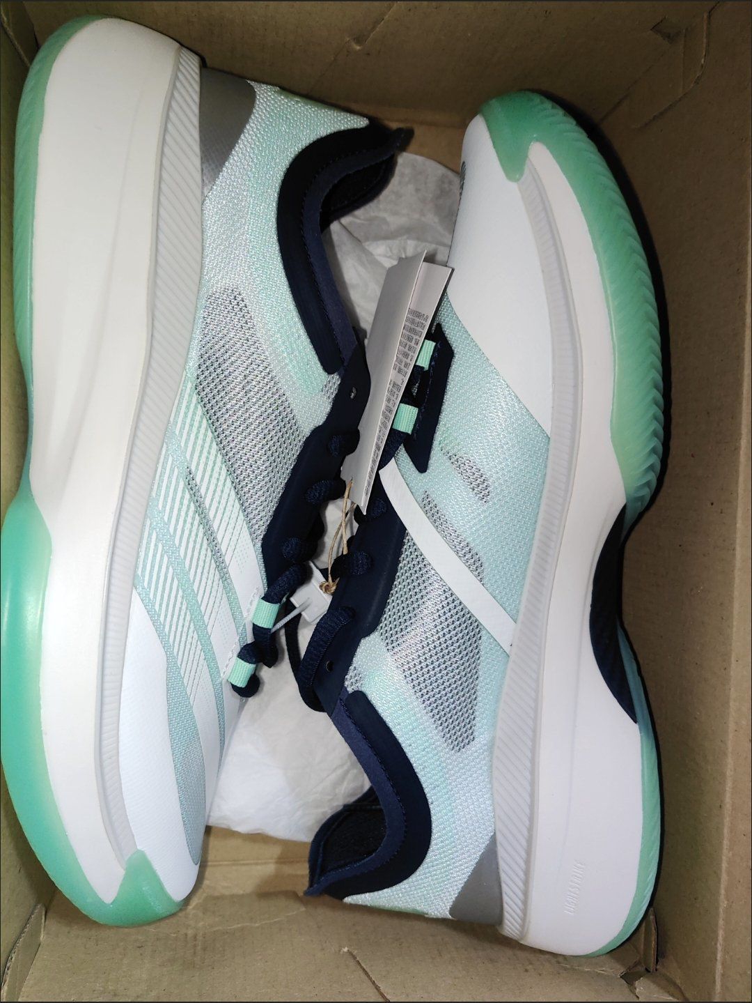 Adizero Select 3.0 白青配色实战分享