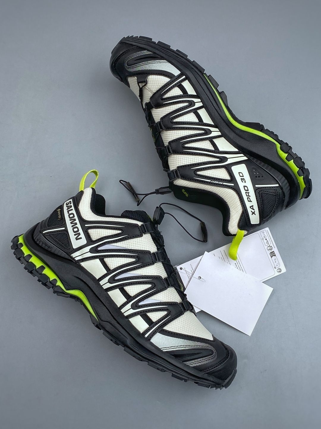 Salomon XA PRO 3D｜户外机能神鞋，白黑荧光绿太炸了✨