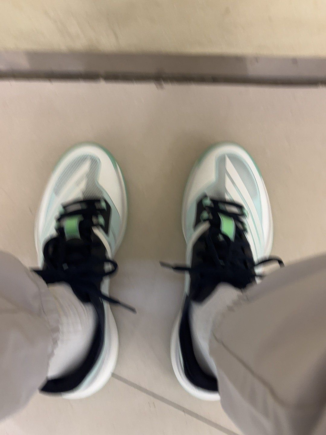 Adizero Select 3.0 白青配色实战分享