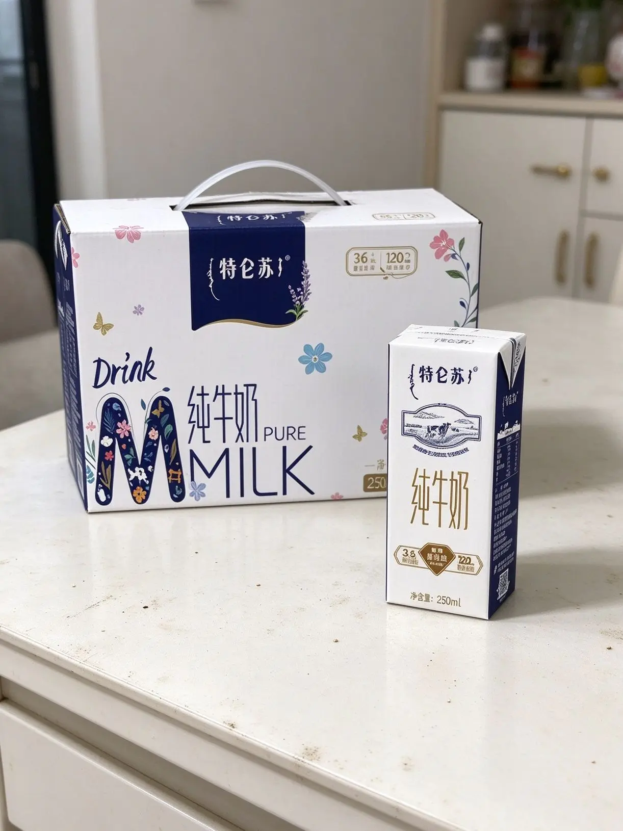 两提装特仑苏,家庭囤货省心又省事