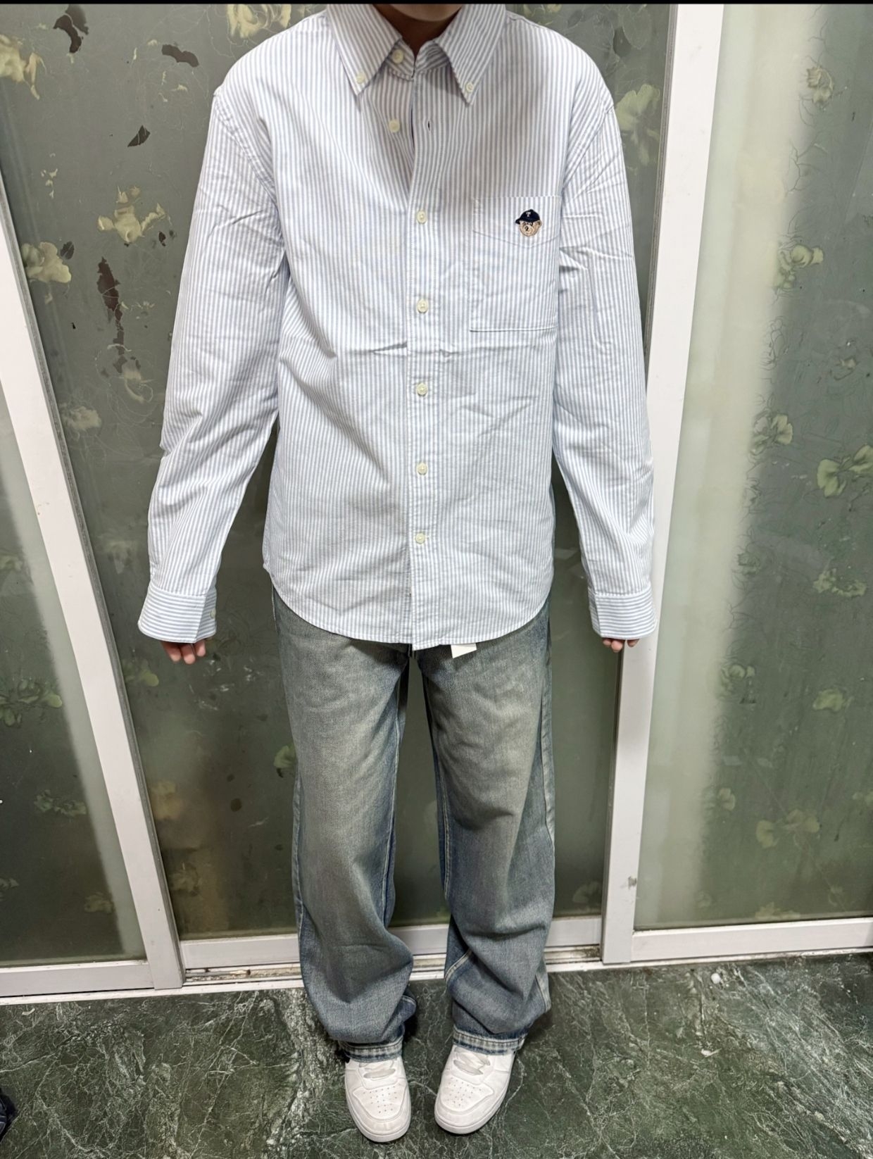 蓝莓千层➕小熊🤍毛衣叠穿奶呼呼好有层次感