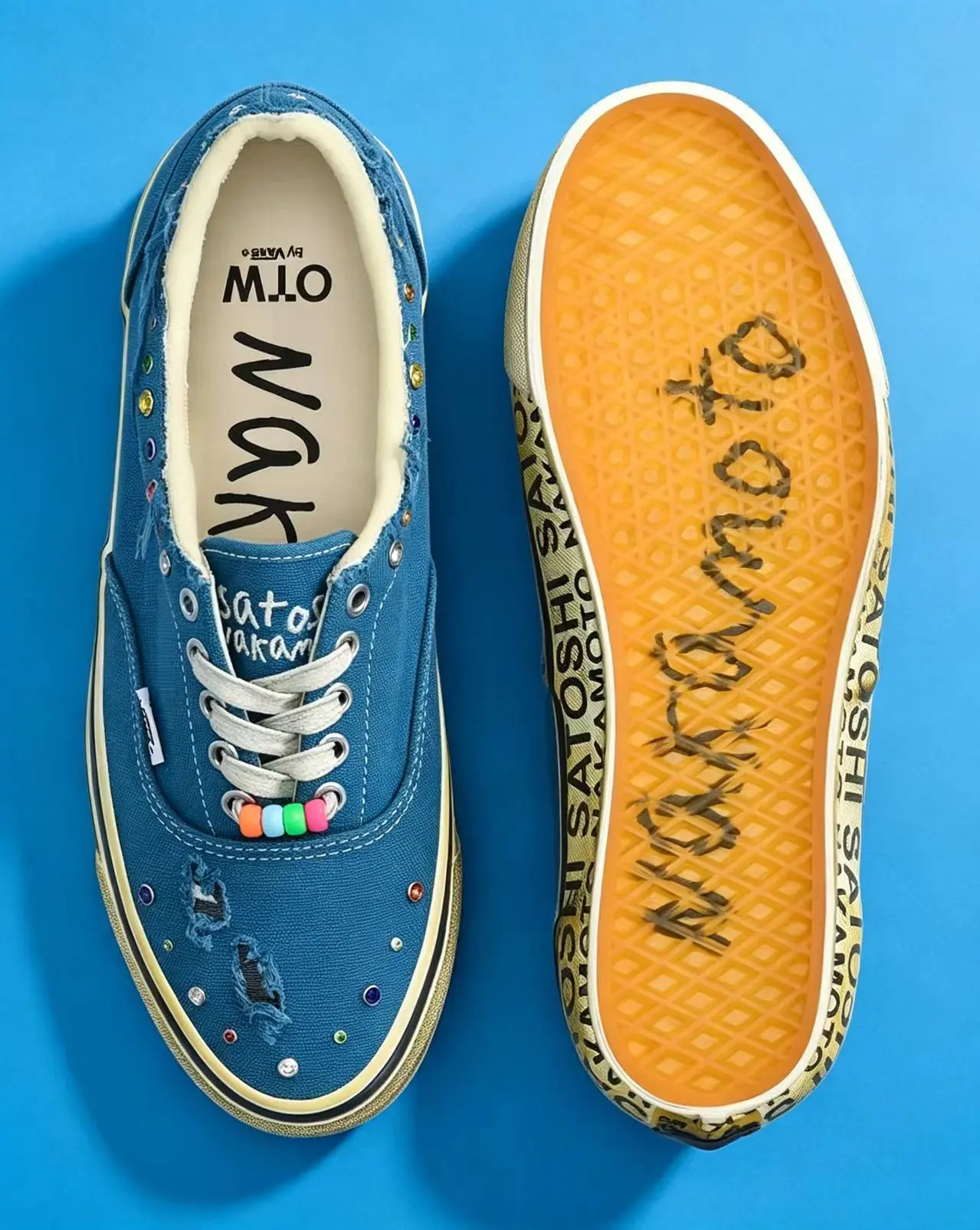 宝石派对!Satoshi Nakamoto × Vans Era95,破坏毛边+彩钻元素氛围感