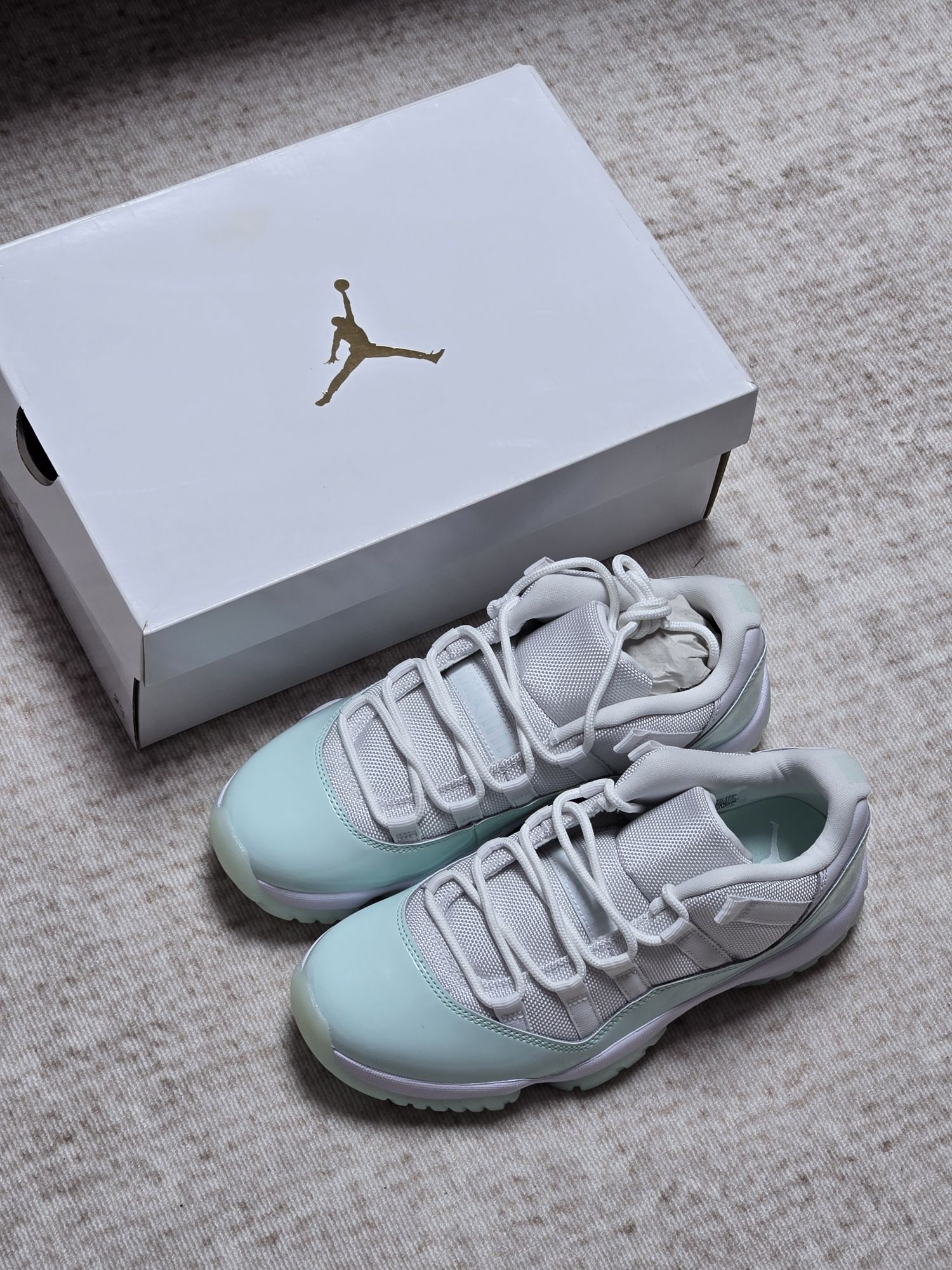 AJ11 Low Igloo薄荷冰蓝实拍分享✨