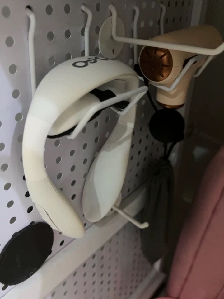 色洞洞板配件,磁吸金属置物架