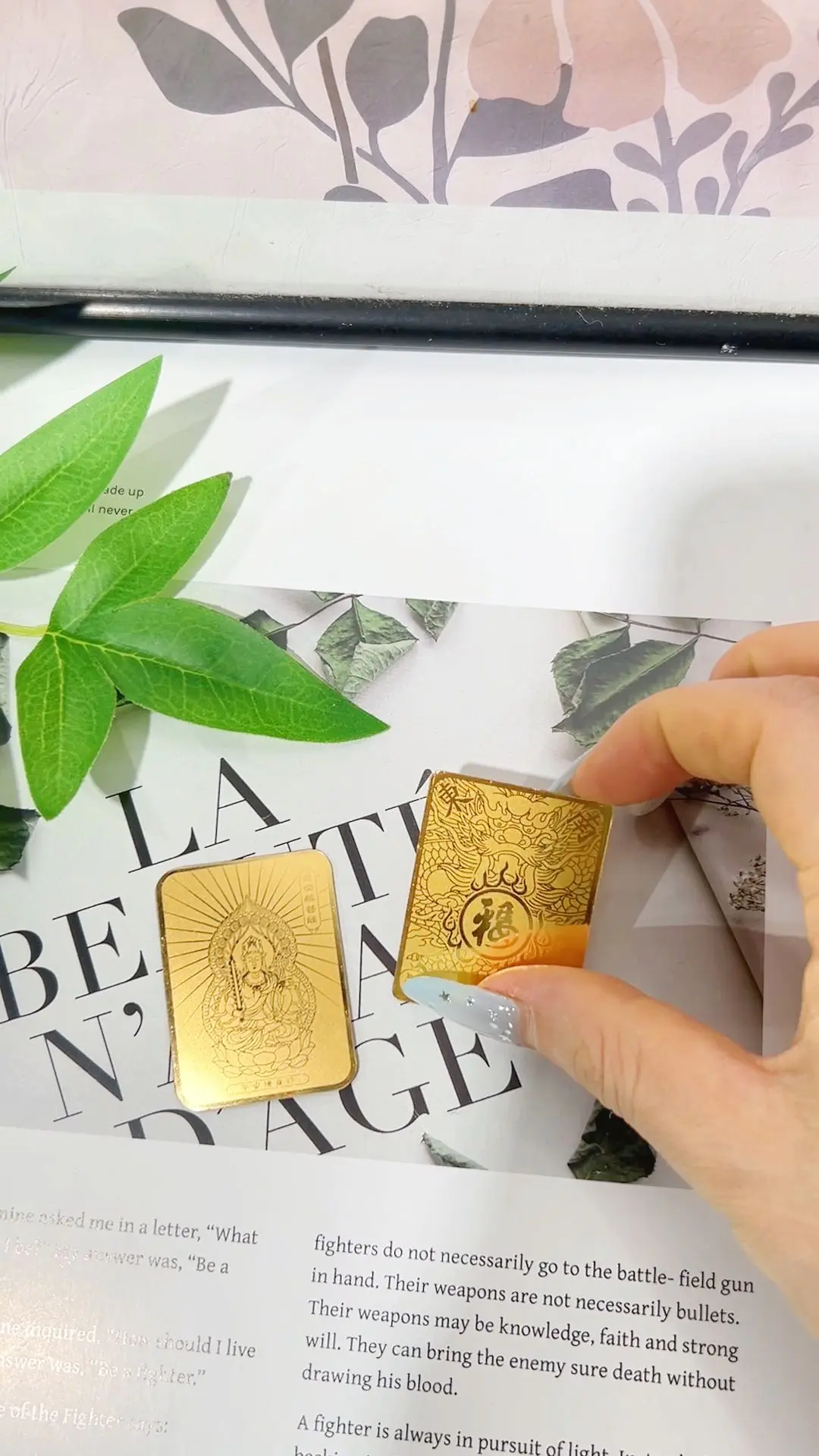 水贝黄金开箱|生肖手机金贴,是真金吗?