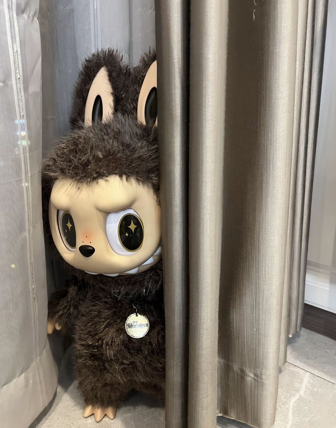 THE MONSTERS ZIMOMO大首领 Labubu族群首领 限量大娃摆件