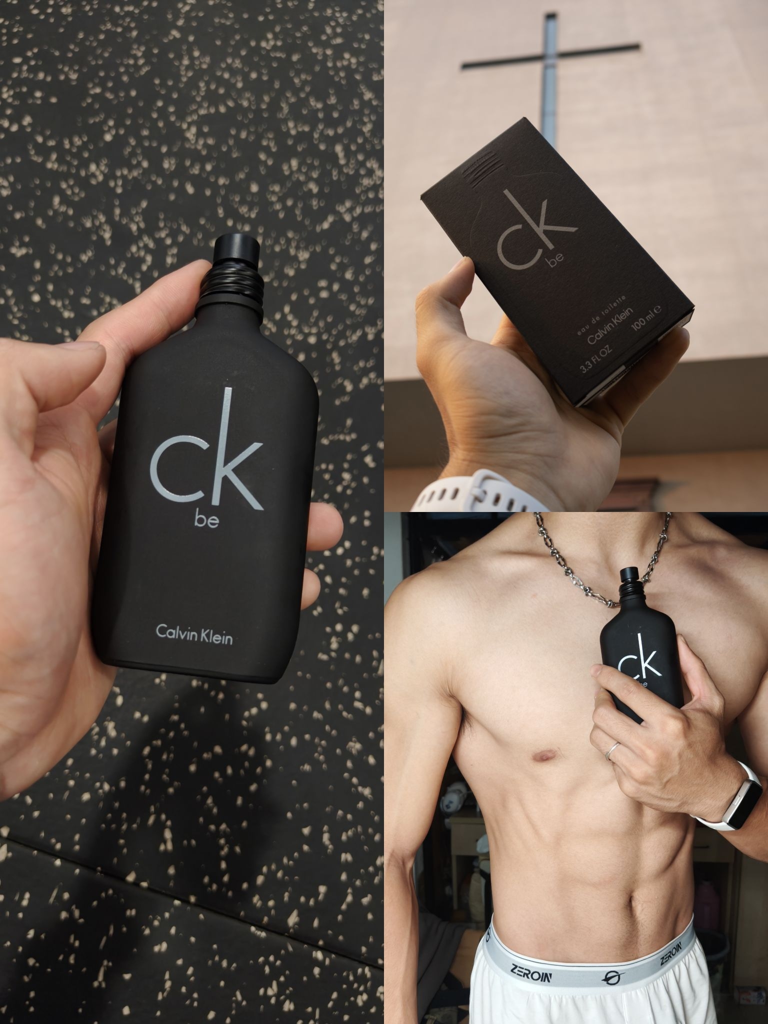 健身男大本命香水丨CK be