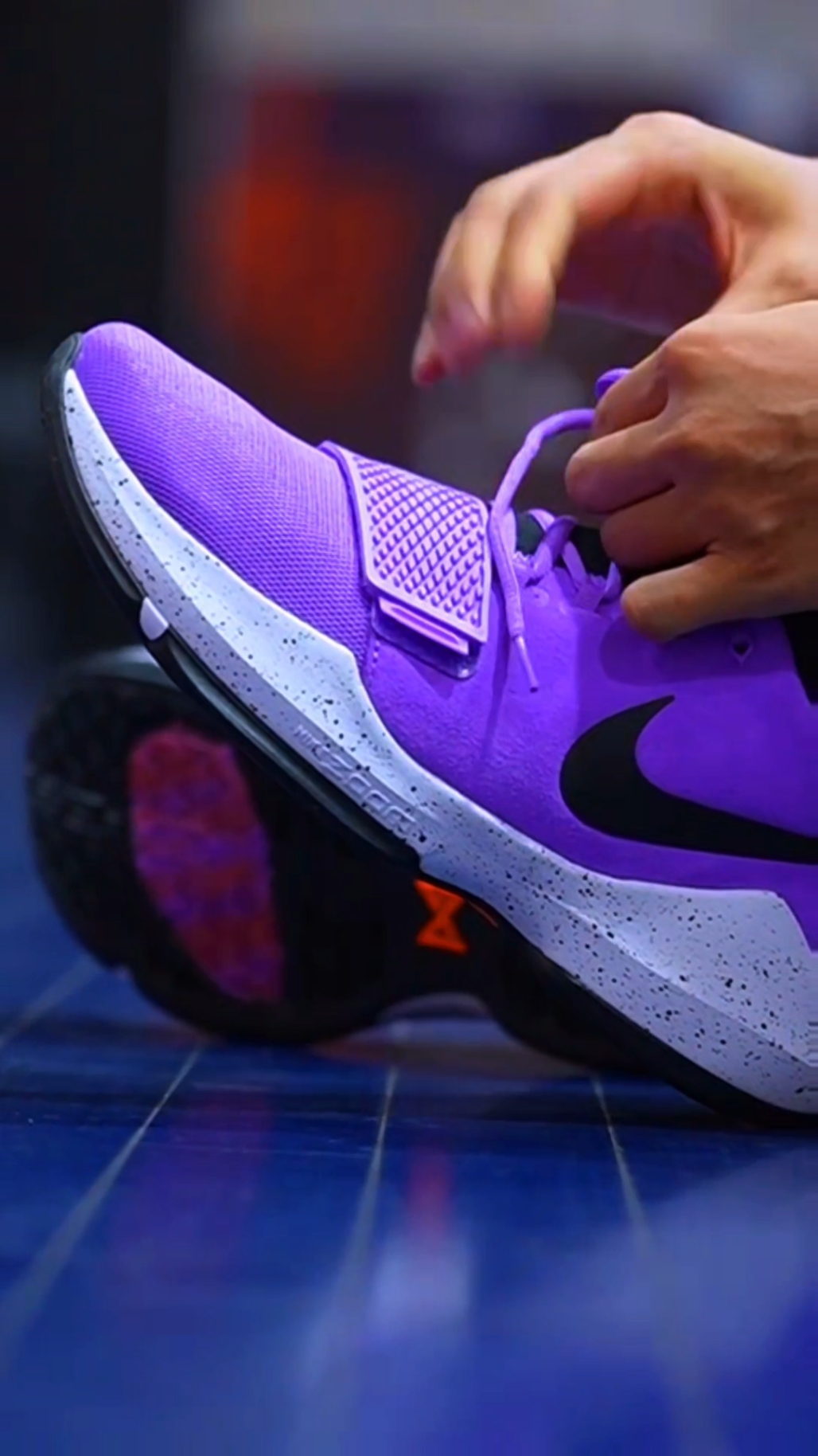 2026识货萌新创作营｜识货一周上脚秀 今天上脚这双Nike PG 1 EP亮紫黑