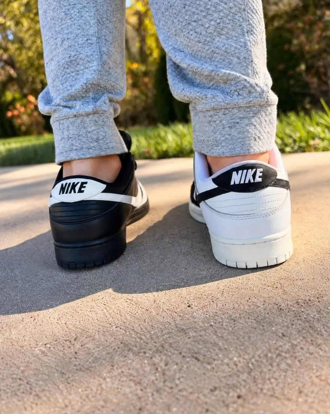 左右各有态度,Nike Dunk Low阴阳熊猫,穿搭神器