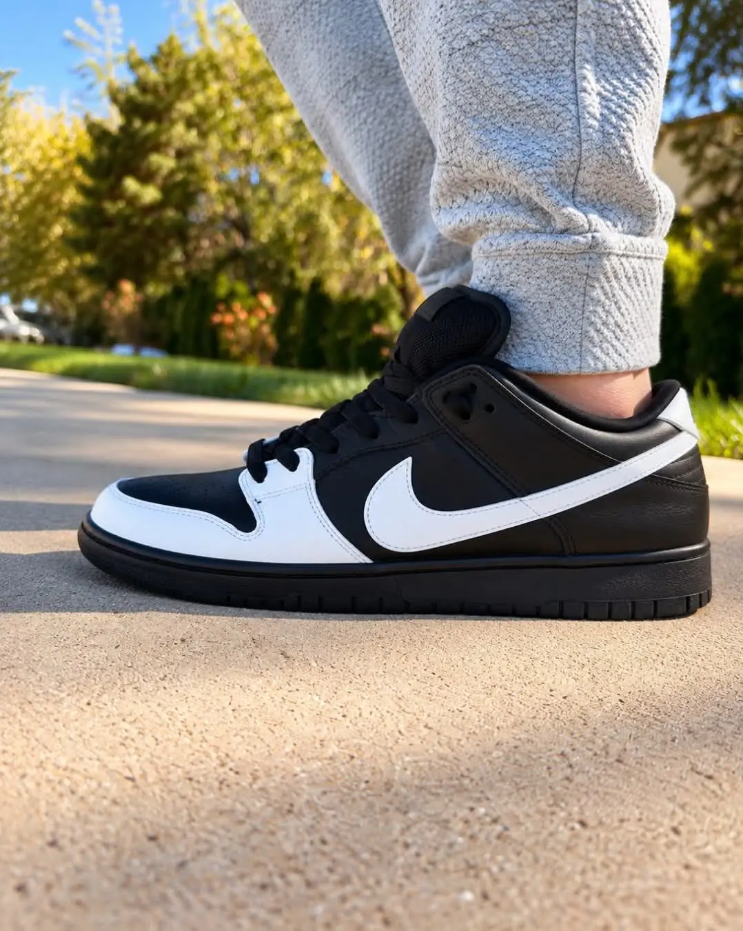 左右各有态度,Nike Dunk Low阴阳熊猫,穿搭神器